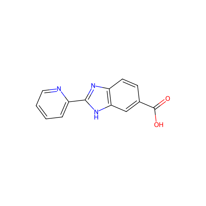 2-(Pyridin-2-yl)-1H-benzo[d]imidazole-6-carboxylic acid - ≥95% CAS No(669070-64-8) by Aladdin Scientific