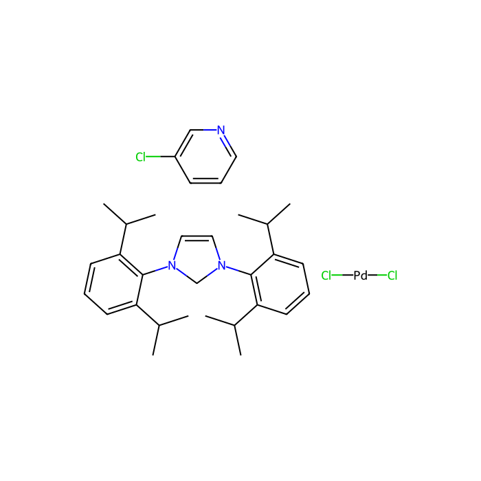 (1,3-Bis(2,6-diisopropylphenyl)imidazolidene) ( 3-chloropyridyl) palladium(II) dichloride - ≥99.95% metals basis CAS No(927706-57-8) by Aladdin Scientific