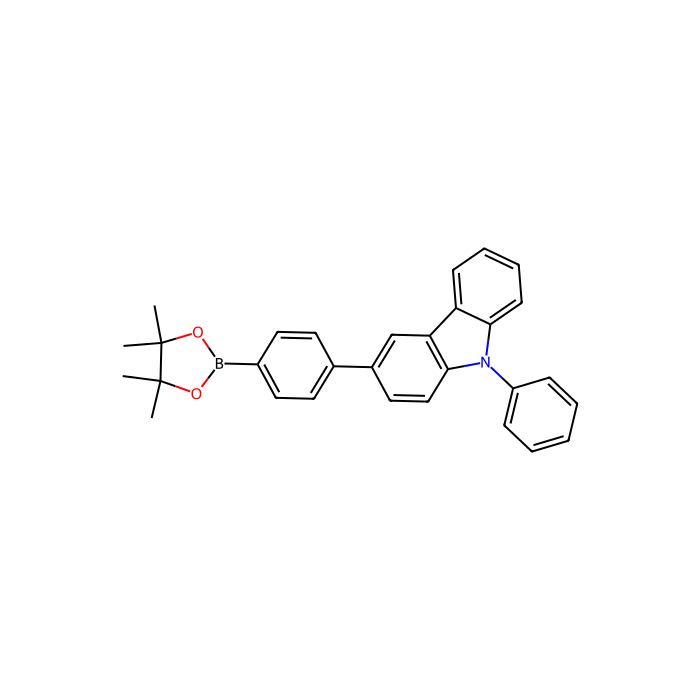 9-phenyl-3-(4-(4,4,5,5-tetramethyl-1,3,2-dioxaborolan-2-yl)phenyl)-9H-carbazole - ≥98% CAS No(1219956-30-5) by Aladdin Scientific