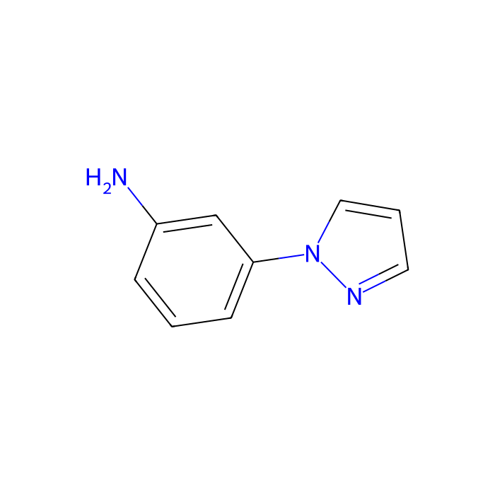 3-(1-Pyrazolyl)aniline - ≥97% CAS No(184097-88-9) by Aladdin Scientific
