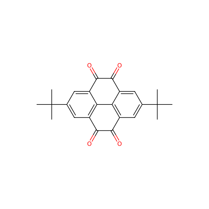 4,5,9,10-Pyrenetetrone,2,7-bis（1,1-dimethylethyl） - ≥95% CAS No(190843-93-7) by Aladdin Scientific
