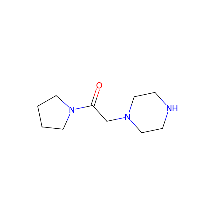 1-(Pyrrolidinocarbonylmethyl)piperazine - ≥95% CAS No(39890-45-4) by Aladdin Scientific
