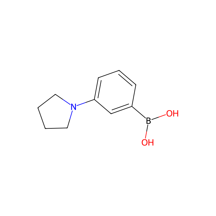 3-(1-Pyrrolidinyl)phenylboronic acid(contains varying amounts of Anhydride) - ≥97% CAS No(659731-18-7) by Aladdin Scientific
