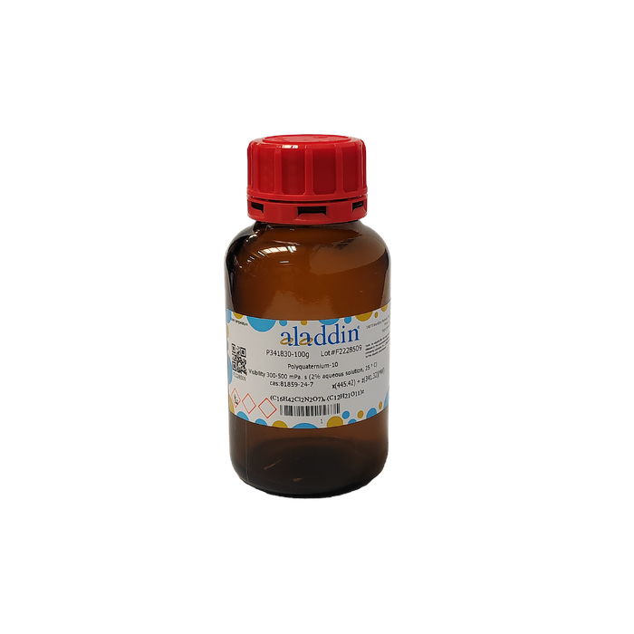 Polyquaternium-10 - Visibility 300-500 mPa. s (2% aqueous solution, 25 ° C) CAS No(81859-24-7) by Aladdin Scientific