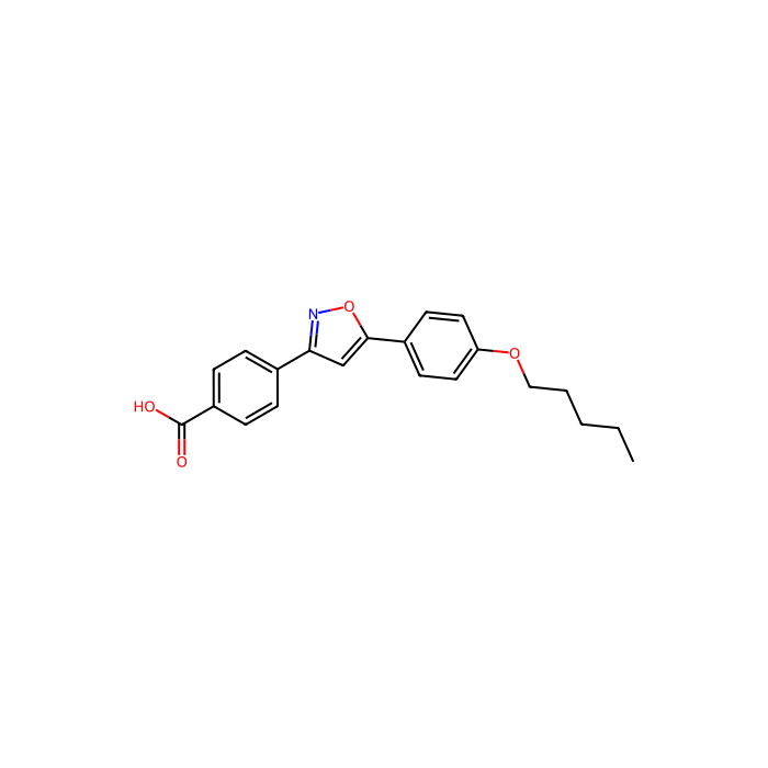 4-(5-{4-[(Pent-1-yl)oxy]phenyl}isoxazol-3-yl)benzoic acid - ≥98% CAS No(179162-55-1) by Aladdin Scientific