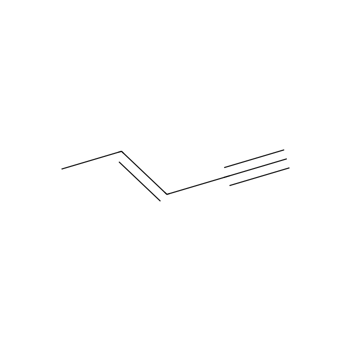 3-Penten-1-yne (Mixture of isomers) - ≥95% CAS No(2206-23-7) by Aladdin Scientific