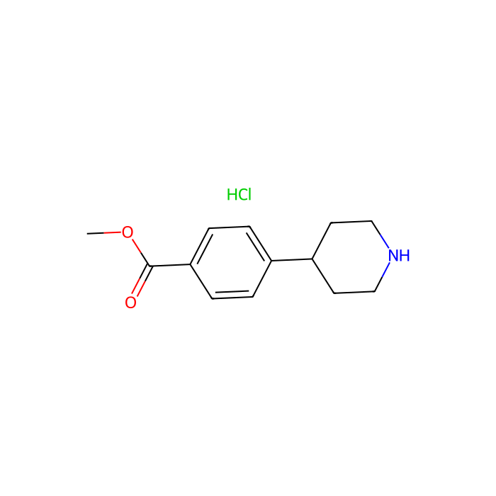 4-Piperidin-4-yl-benzoic acid methyl ester hydrochloride - ≥95% CAS No(936130-82-4) by Aladdin Scientific