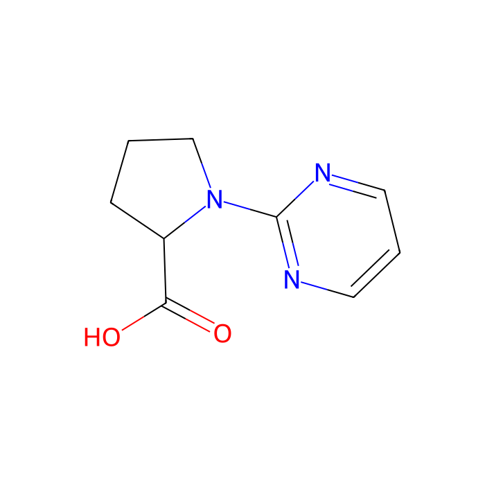 1-pyrimidin-2-ylpyrrolidine-2-carboxylic acid - ≥95% CAS No(1009282-26-1) by Aladdin Scientific