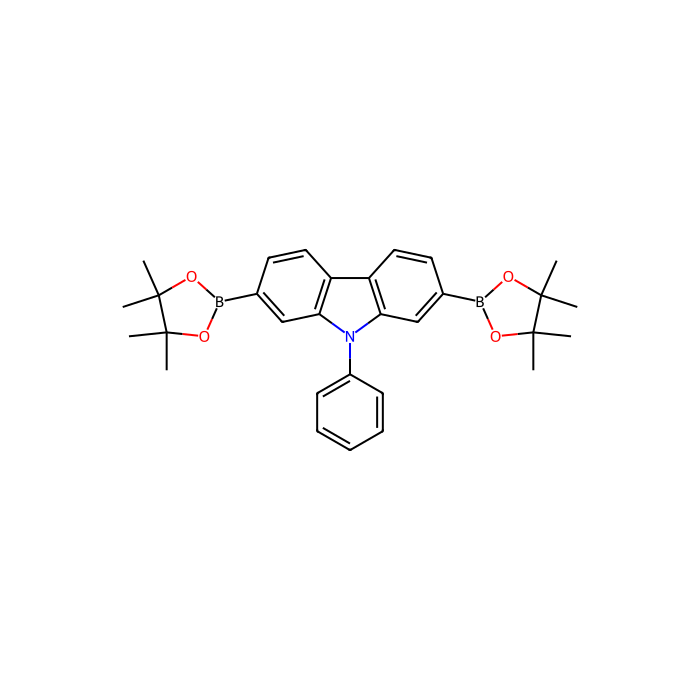 9-Phenyl-2,7-bis(4,4,5,5-tetramethyl-1,3,2-dioxaborolan-2-yl)-9H-carbazole - ≥96% CAS No(1035631-57-2) by Aladdin Scientific