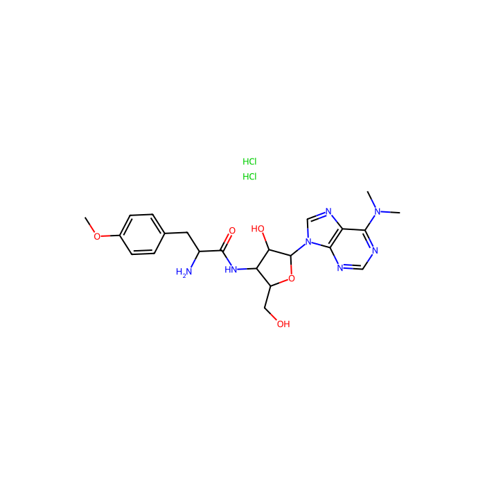 Puromycin (CL13900) 2HCl - 10mM in DMSO CAS No(58-58-2) by Aladdin Scientific
