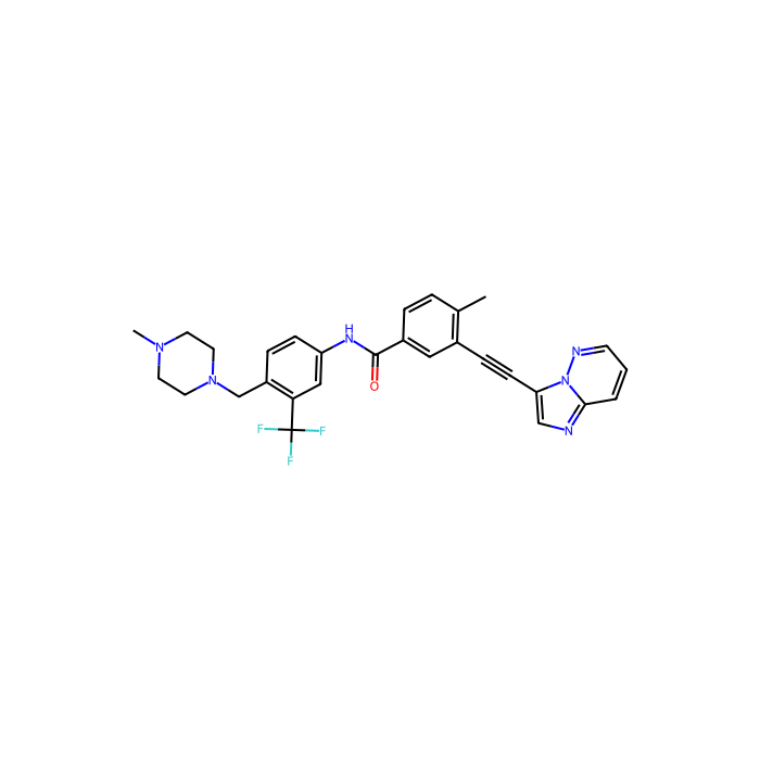 Ponatinib (AP24534) - Moligand™, 10mM in DMSO CAS No(943319-70-8) by Aladdin Scientific