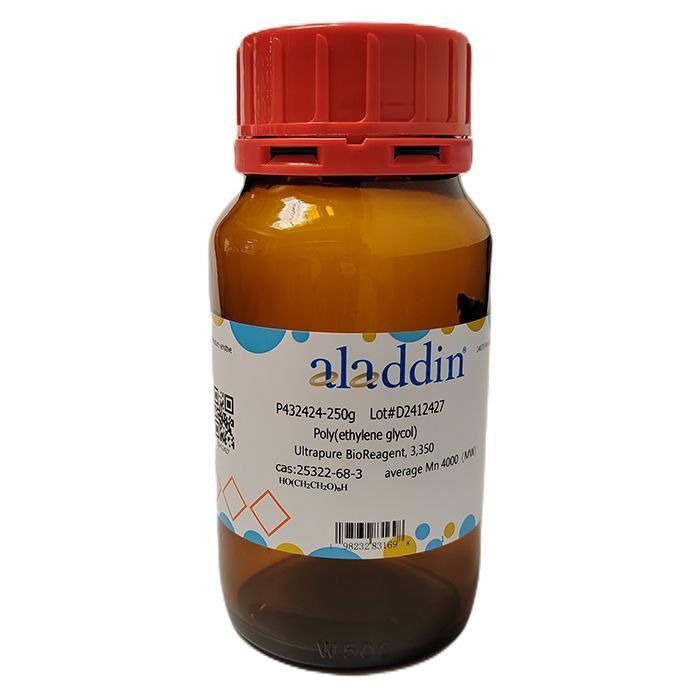 Poly(ethylene glycol)（PEG） - UltraBio™, Ultra pure, 3350 CAS No(25322-68-3) by Aladdin Scientific