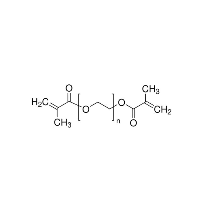 Poly(ethylene glycol) dimethacrylate（PEGDMA）  - average Mn 10,000, contains MEHQ as inhibitor CAS No(25852-47-5) by Aladdin Scientific