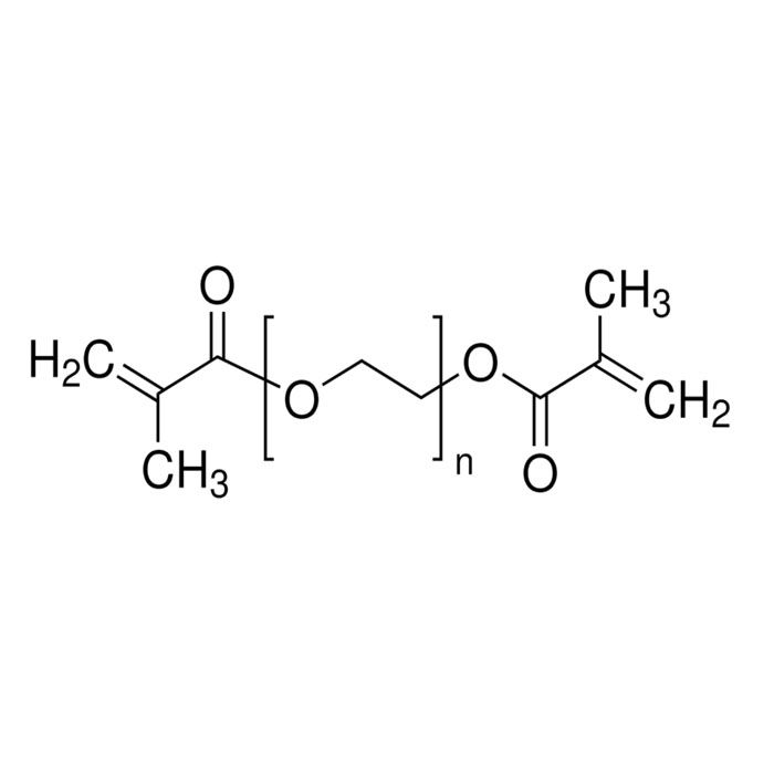 Poly(ethylene glycol) dimethacrylate（PEGDMA）  - average Mn 4,000, contains MEHQ as inhibitor CAS No(25852-47-5) by Aladdin Scientific
