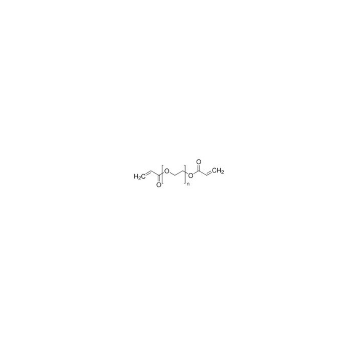 Poly(ethylene glycol) diacrylate（PEGDA） - average Mn 10,000, contains MEHQ as inhibitor CAS No(26570-48-9) by Aladdin Scientific