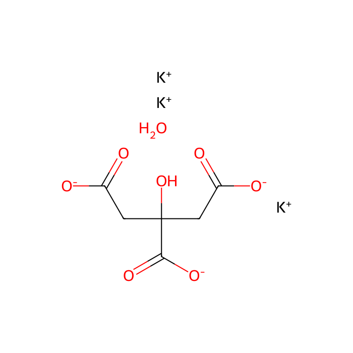 Potassium citrate tribasic monohydrate - for cell culture CAS No(6100-05-6) by Aladdin Scientific
