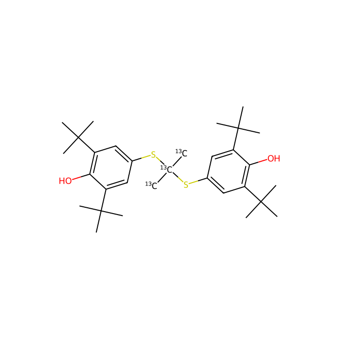 Probucol-(propyl-¹³C₃) - ≥99 atom% 13C,≥96% CAS No(1173019-29-8) by Aladdin Scientific