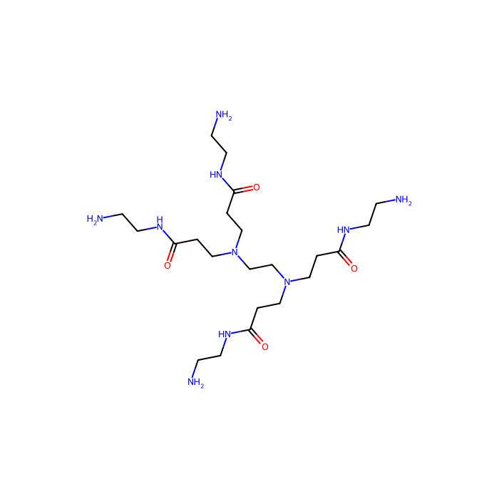 PAMAM dendrimer - ethylenediamine core, generation 0.0 solution, 20wt. % in methanol CAS No(155773-72-1) by Aladdin Scientific