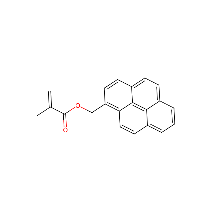 1-Pyrenemethyl methacrylate - ≥99%, containing MEHQ inhibitors CAS No(86112-79-0) by Aladdin Scientific