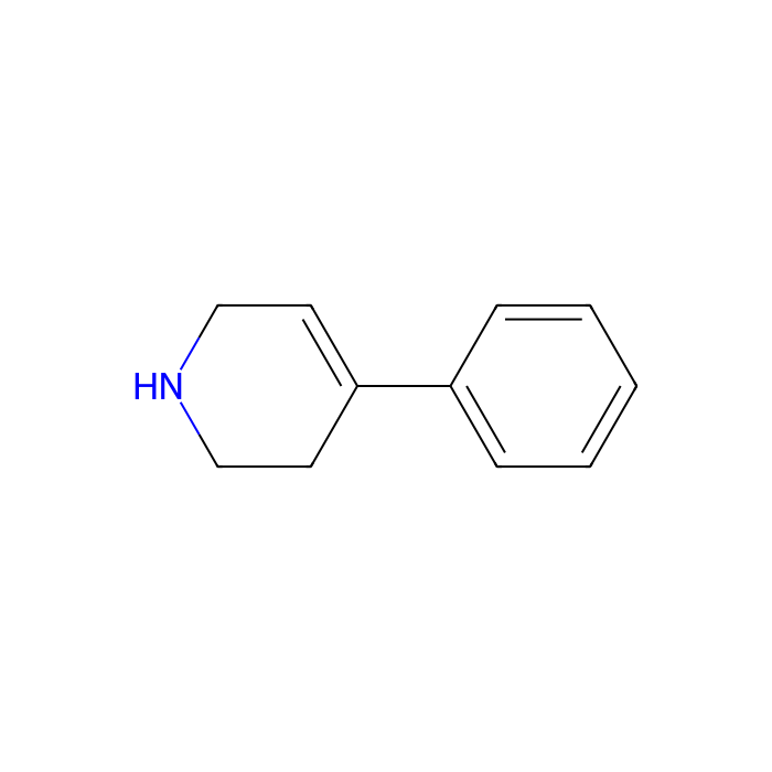 4-Phenyl-1,2,3,6-tetrahydropyridine - ≥95% CAS No(10338-69-9) by Aladdin Scientific