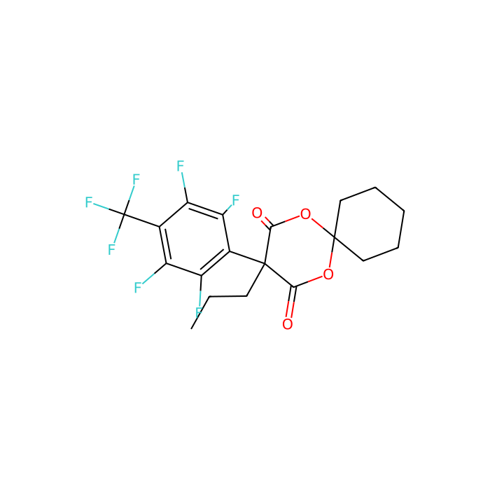 3-Propyl-3-(2,3,5,6-tetrafluoro-4-(trifluoromethyl)phenyl)-1,5-dioxaspiro[5.5]undecane-2,4-dione -  CAS No(1632145-44-8) by Aladdin Scientific