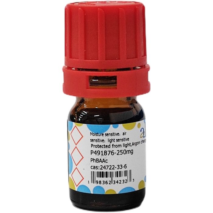 PhBAAc - ≥99.5%(4 Times Purification) CAS No(24722-33-6) by Aladdin Scientific