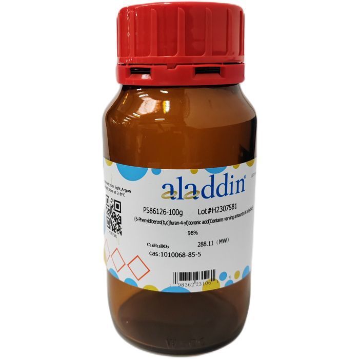 (6-Phenyldibenzo[b,d]furan-4-yl)boronic acid(Contains varying amounts of anhydride) - ≥98% CAS No(1010068-85-5) by Aladdin Scientific
