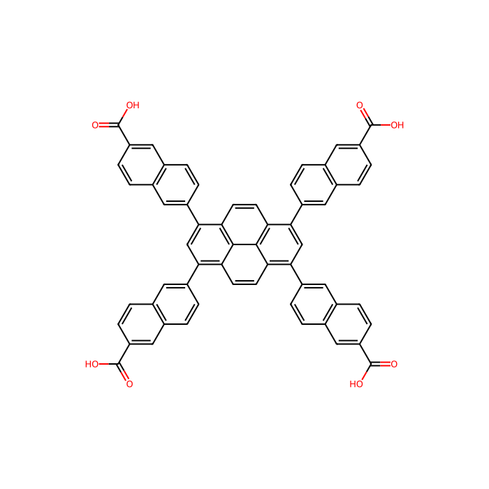 6,6',6'',6'''-(Pyrene-1,3,6,8-tetrayl)tetrakis(2-naphthoic acid) - ≥95% CAS No(2010983-66-9) by Aladdin Scientific
