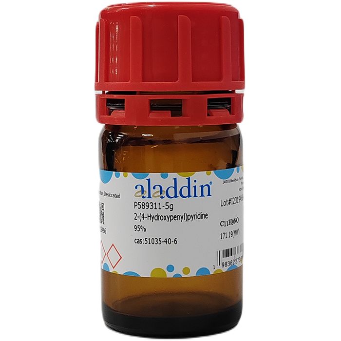 2-(4-Hydroxypenyl)pyridine - ≥95% CAS No(51035-40-6) by Aladdin Scientific
