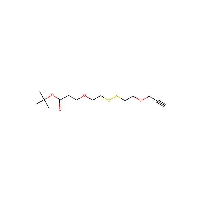 Propargyl-PEG1-SS-PEG1-t-butyl ester - ≥98% CAS No(1807518-78-0) by Aladdin Scientific