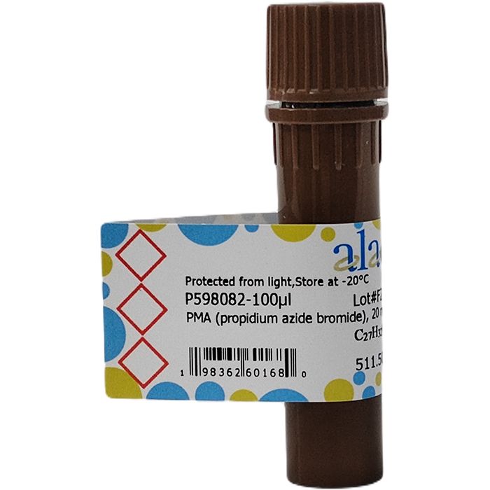 PMA (propidium azide bromide), 20 mm in water -   CAS No(P598082) by Aladdin Scientific