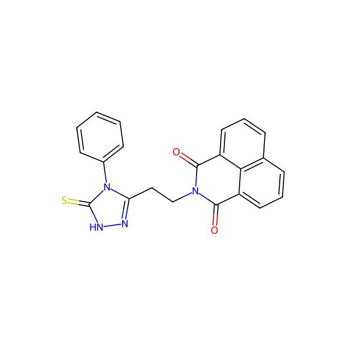 2-[2-(4-phenyl-5-sulfanylidene-1H-1,2,4-triazol-3-yl)ethyl]benzo[de]isoquinoline-1,3-dione -  CAS No(314261-91-1) by Aladdin Scientific