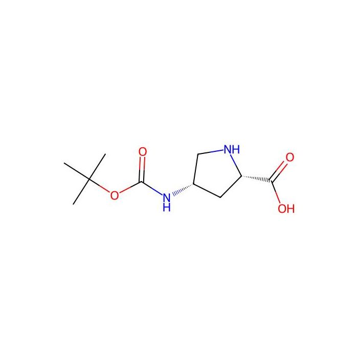 (2S,4S)-4-{[(tert-butoxy)carbonyl]amino}pyrrolidine-2-carboxylic acid - ≥97% CAS No(1279034-78-4) by Aladdin Scientific