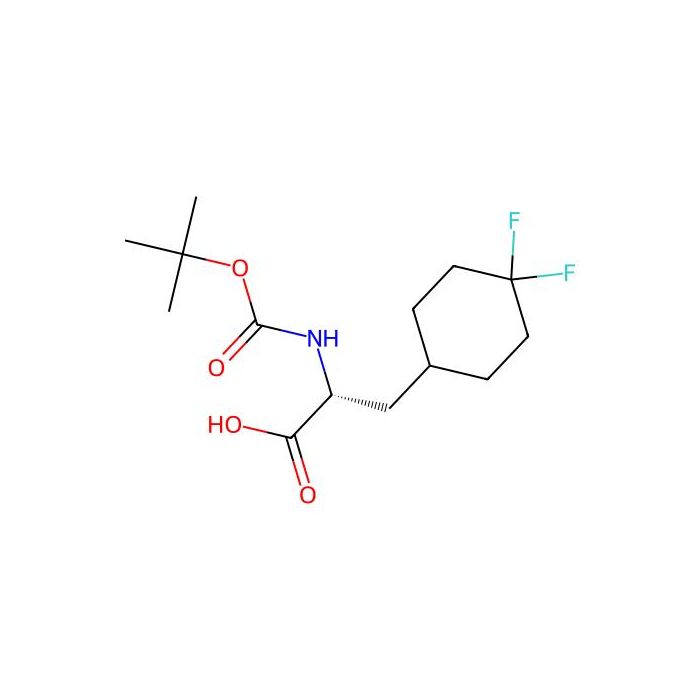 (2R)-2-(tert-butoxycarbonylamino)-3-(4,4-difluorocyclohexyl)propanoic acid - ≥97% CAS No(2272540-24-4) by Aladdin Scientific