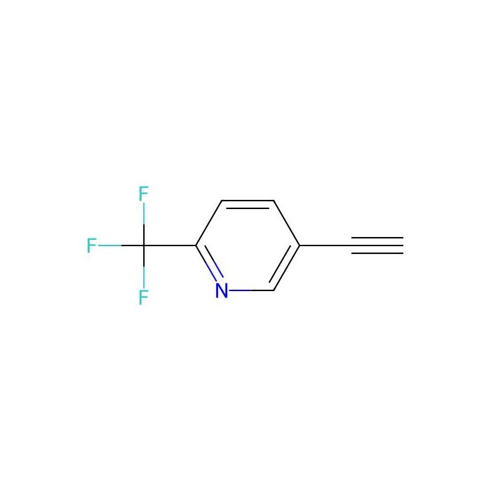 Pyridine, 5-ethynyl-2-(trifluoromethyl)- - ≥97% CAS No(1196155-24-4) by Aladdin Scientific