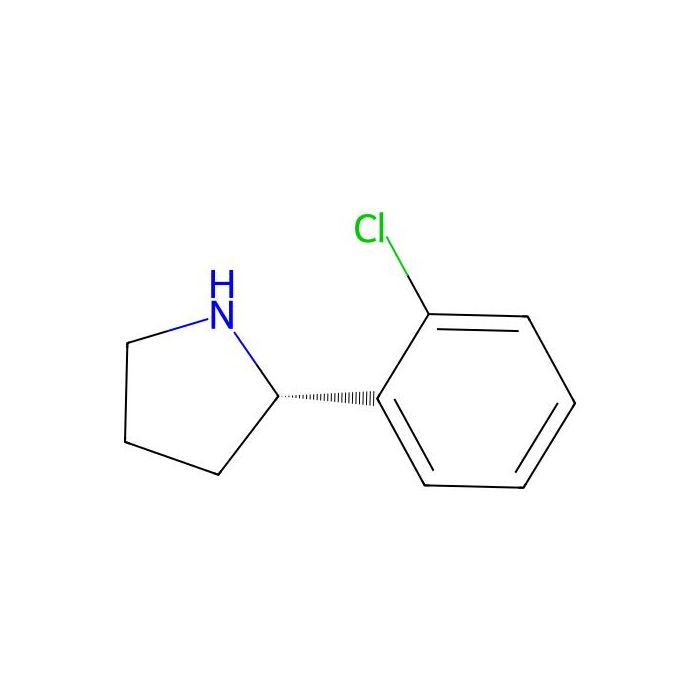 (2S)-2-(2-chlorophenyl)pyrrolidine - ≥97% CAS No(1217788-99-2) by Aladdin Scientific
