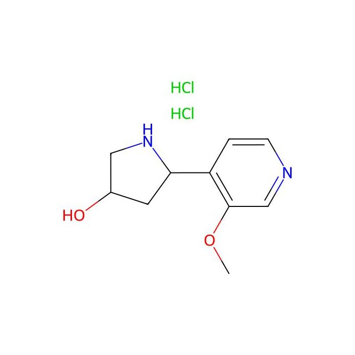 5-(3-methoxy-4-pyridyl)pyrrolidin-3-ol;dihydrochloride - ≥97% CAS No(2940940-69-0) by Aladdin Scientific