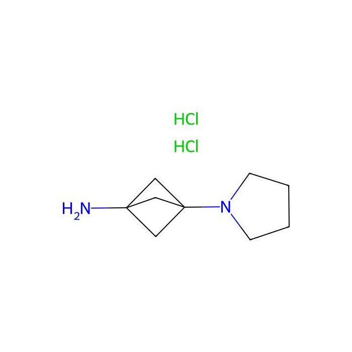 3-pyrrolidin-1-ylbicyclo[1.1.1]pentan-1-amine dihydrochloride - ≥97% CAS No(2792201-01-3) by Aladdin Scientific