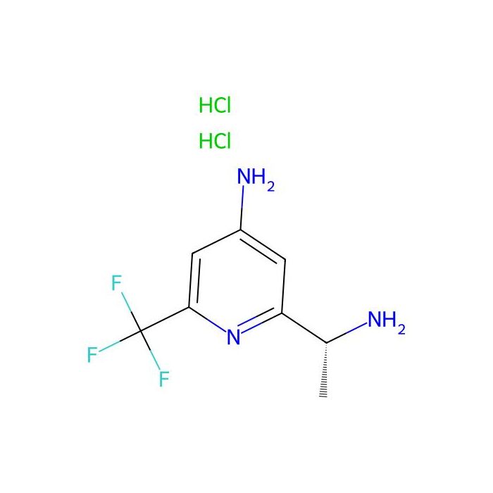 2-[(1R)-1-aminoethyl]-6-(trifluoromethyl)pyridin-4-amine;dihydrochloride - ≥97% CAS No(2920233-21-0) by Aladdin Scientific