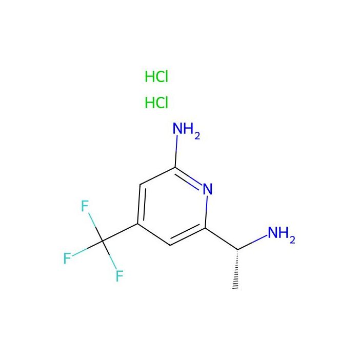 6-[(1R)-1-aminoethyl]-4-(trifluoromethyl)pyridin-2-amine;dihydrochloride - ≥97% CAS No(2920220-00-2) by Aladdin Scientific