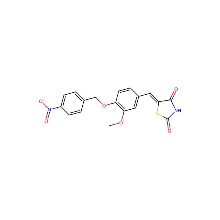 5-[[3-methoxy-4-[(4-nitrophenyl)methoxy]phenyl]methylene]thiazolidine-2,4-dione - ≥97% CAS No(331660-78-7) by Aladdin Scientific