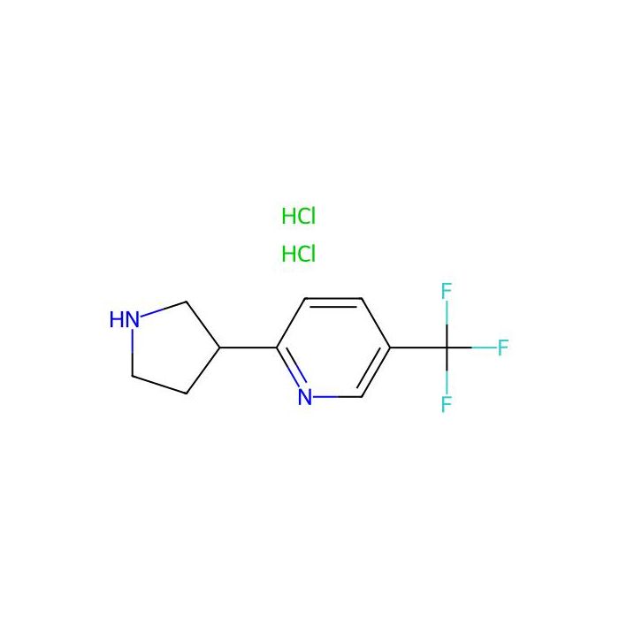 2-pyrrolidin-3-yl-5-(trifluoromethyl)pyridine;dihydrochloride - ≥97% CAS No(1909318-71-3) by Aladdin Scientific