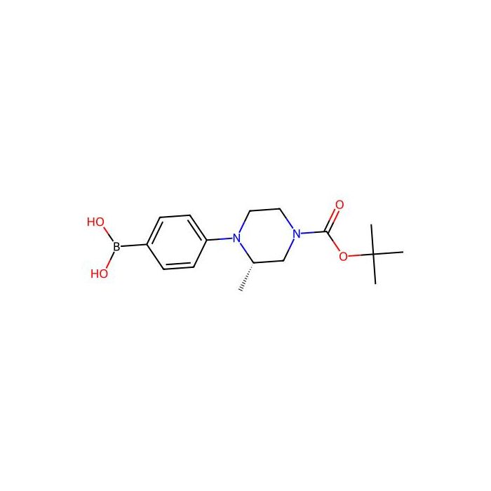 [4-[(2S)-4-tert-butoxycarbonyl-2-methyl-piperazin-1-yl]phenyl]boronic acid - ≥97% CAS No(1089686-66-7) by Aladdin Scientific