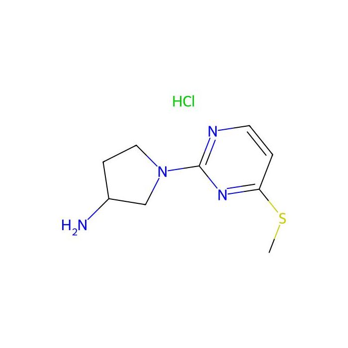 1-(4-methylsulfanylpyrimidin-2-yl)pyrrolidin-3-amine;hydrochloride - ≥97% CAS No(2940953-33-1) by Aladdin Scientific
