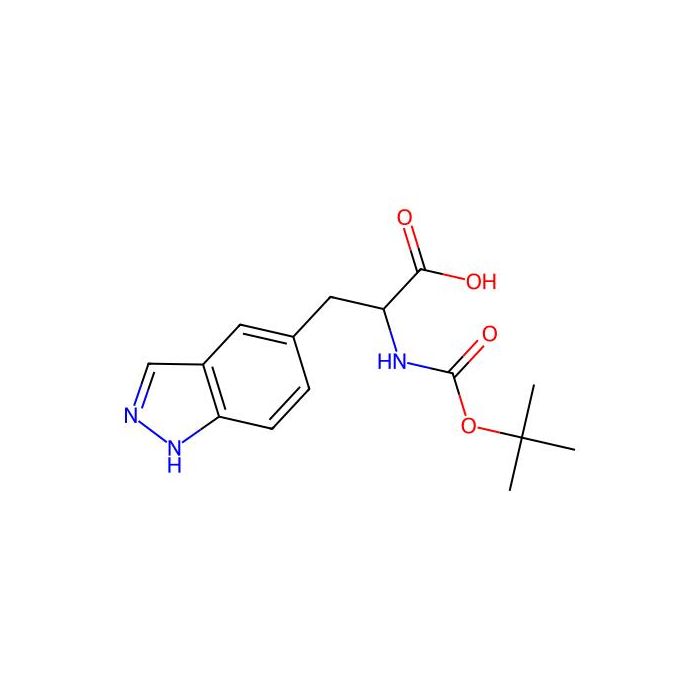 2-(tert-butoxycarbonylamino)-3-(1H-indazol-5-yl)propanoic acid - ≥97% CAS No(1628604-25-0) by Aladdin Scientific