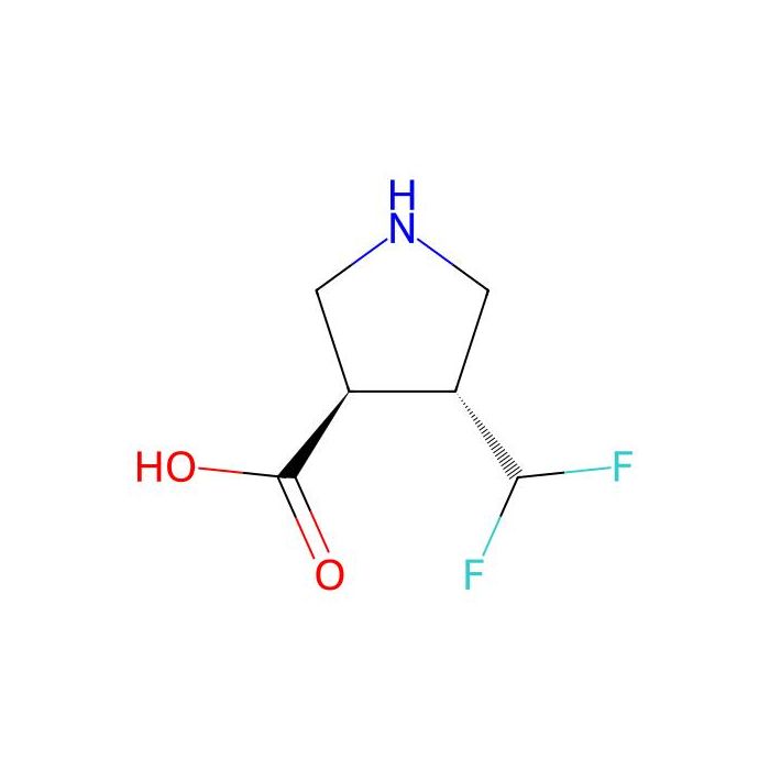 (3R,4R)-4-(difluoromethyl)pyrrolidine-3-carboxylic acid - ≥97% CAS No(1932352-84-5) by Aladdin Scientific