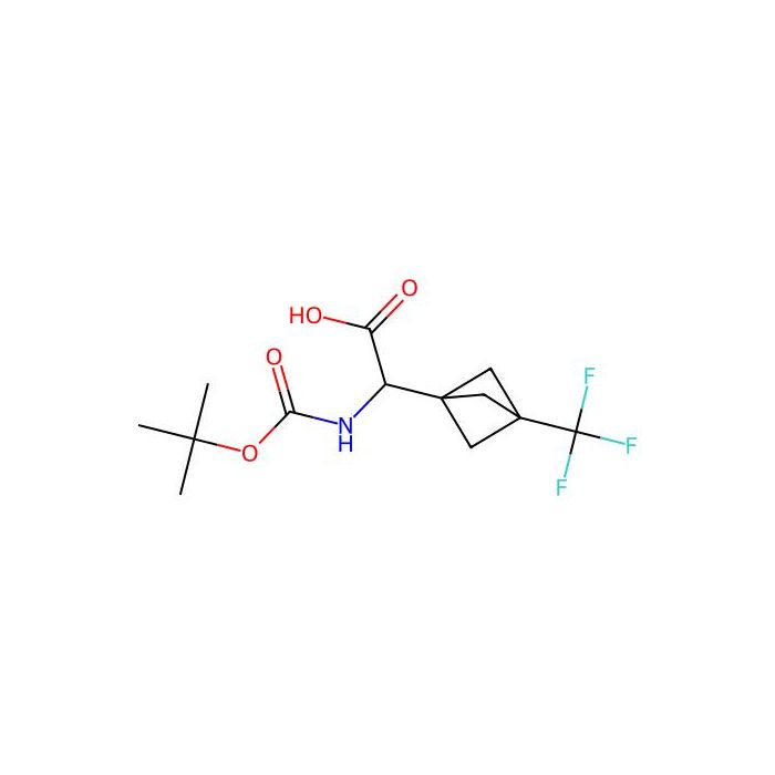 2-{[(tert-butoxy)carbonyl]amino}-2-[3-(trifluoromethyl)bicyclo[1.1.1]pentan-1-yl]acetic acid - ≥97% CAS No(1706418-96-3) by Aladdin Scientific