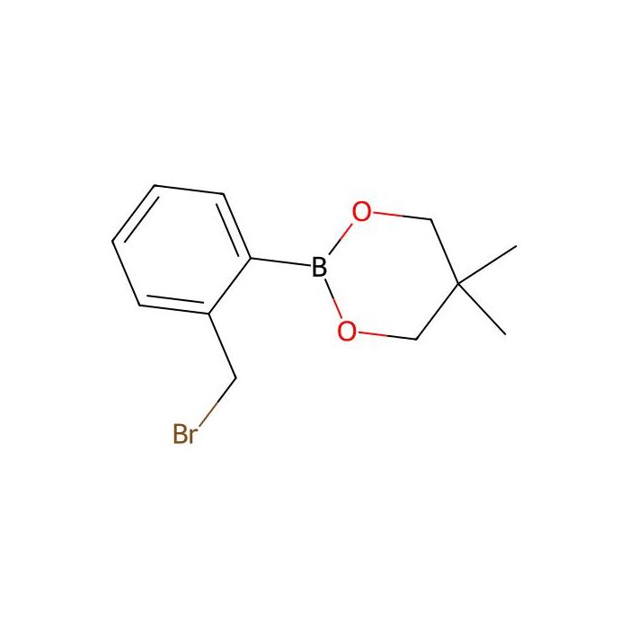 2-(2-(Bromomethyl)phenyl)-5， 5-dimethyl-1， 3， 2-dioxaborinane - ≥98% CAS No(166821-88-1) by Aladdin Scientific