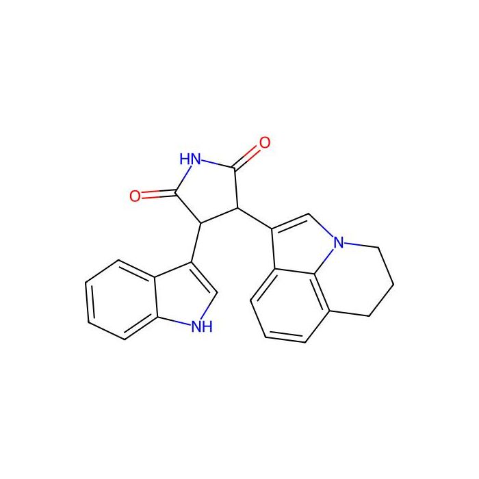 3-(5，6-Dihydro-4H-Pyrrolo[3，2，1-Ij]Quinolin-1-Yl)-4-(1H-Indol-3-Yl)Pyrrolidine-2，5-Dione - ≥98% CAS No(1239986-50-5) by Aladdin Scientific