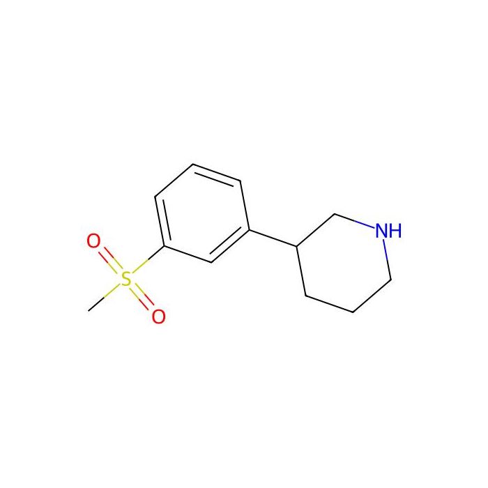 3-(3-(Methylsulfonyl)Phenyl)Piperidine - ≥95% CAS No(160866-61-5) by Aladdin Scientific